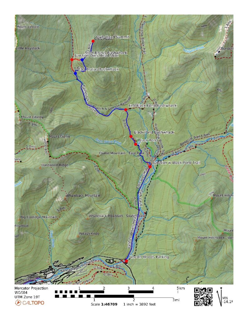 Topographic map