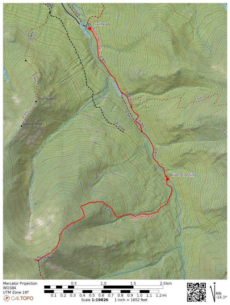 topographic map