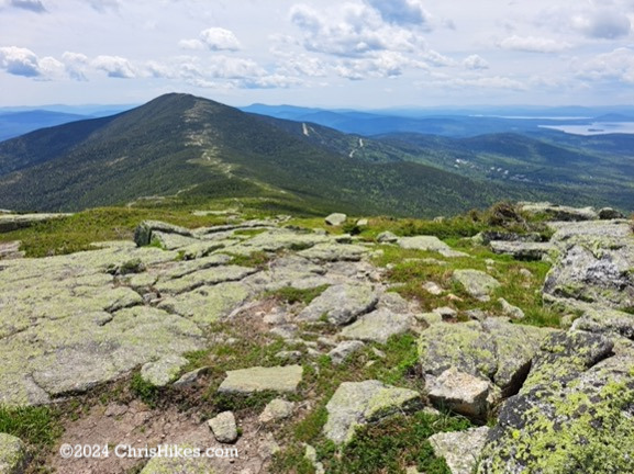 Photograph of Saddleback Mountain from The Horn